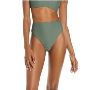 Chelsea28 Easy Retro High Waist Bikini Bottoms